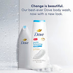 Dove Body Wash Gentle Exfoliating With Sea Minerals 4 Count Instantly Reveals Visibly Smoother Skin Cleanser That Effectively Washes Away Bacteria While Nourishing Your Skin 20 oz