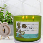 Eucalyptus Spearmint Aromatherapy Candle 3-Wick | Soy Scented Candle for Home | 15.8 oz Large Candle for Men and Women | Long Lasting Eucalyptus Candle | Decorative Candle Gift