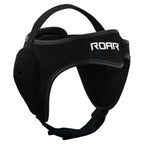 Roar Wrestling Ear Guard MMA Grappling Cauliflower Protection Helmet BJJ Headgear (Black)