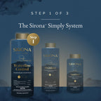 Sirona Simply Hot Tub Care Kit: Waterline Cleaner, Oxidizer, Non-Chlorine Sanitizer with My Garden Pool 20 Ct. Test Strips & Scum Sponge Flower Oil-Absorbing Sponge for Hot Tubs and Pools
