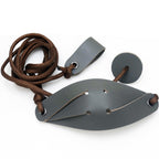 One Outfit Shepherd Sling Handmade Leather Throwing Old-Fashioned Slingshot Rock Sling Dog Ball Launcher Dog Toy Ball Launcher (One Outfit)