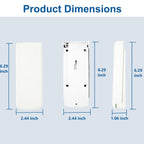 Universal Garage Door Opener Keypad for Liftmaster Chamberlain Craftsman Wayne Dalton Openers Produced since 1993, Wireless Keypad Keyless Entry,Replaces 877/878MAX 377/977/877/66LM,SafeSecurity-White