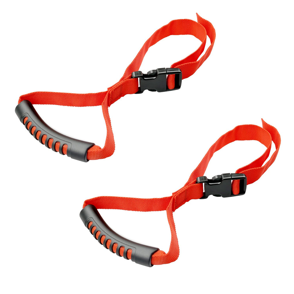 Automotive Adjustable Standing Aid Safety Handle Vehicle Support Grip Handle Disability Help Car Hand Hook- 2 pcs (Red)
