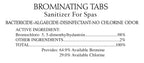 SpaChoice 3.5-Pounds Premium Brominating Tabs Sanitizer for Spas, Bromine Tablets for Spa Hot Tub, Made in USA