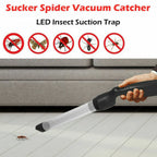 Vacuum Bug Catcher Spider and Insect Traps Catcher with USB Rechargeable Bug Pest Control for Adults and Kids Insects Handheld LED Flashlight for Stink Bug,Beetle,Pest Suction Trap