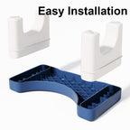 Toilet Stool Poop Stool Adult, Sturdy Plastic Toilet Step Stool for Adults, Portable Toilet Poop Foot Stool for Bathroom, Potty Stool Squat for Kids Seniors, Easy to Wash - US Patented
