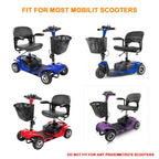 Elifecenter Battery Case w/2pcs 12V 12AH Lead Acid batteries for W3431/MS31 Mobility Scooters(Factory Original Replacement)