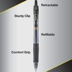 Pilot, G2 Premium Gel Roller Pens, Bold Point 1 mm, Pack of 12, Black
