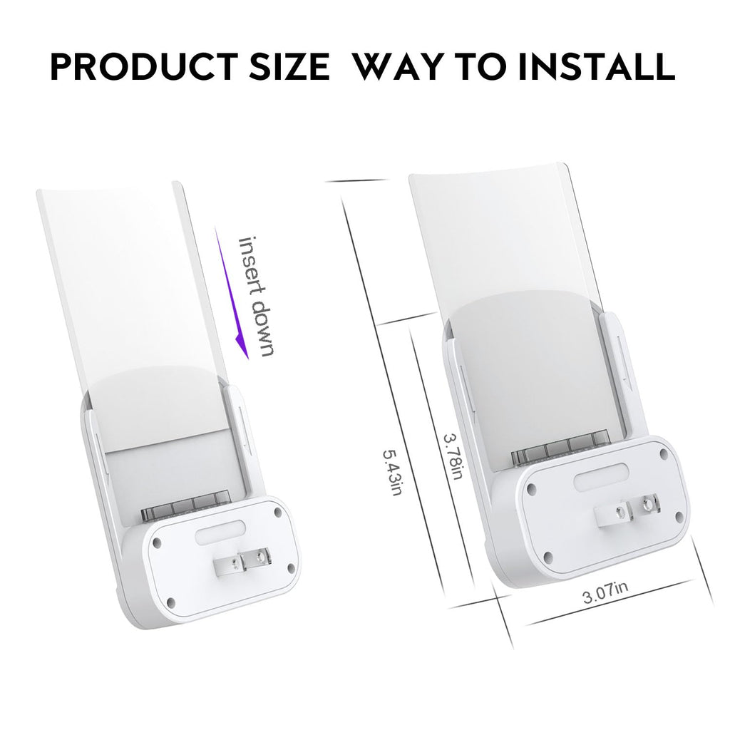 LFSYS UV Light Fly Trap - Indoor Fruit Fly Traps for Indoors - Plug-in Bug Light Trap for Houseflies, Gnats - Odorless, Mess-Free Fly Trap Indoor (1 Device +15 Glue Boards)