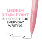Xtra-Smooth Pastel Mechanical Pencils with Erasers, Medium Point (0.7mm), 24-Count Pack, Bulk Mechanical Pencils for School or Office Supplies