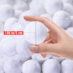 SETHVILL 4.6 lbs Pool Filter Balls for Sand Filter, Eco-Friendly Reusable Pool Fiber Filter Balls Replace Pool Filter Sand, Pool Filter Media Balls for Swimming Pool (Equals 150 lbs Pool Filter Sand)