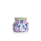 Capri Blue Volcano Candle - Pattern Play Petite Glass Jar Candle - Luxury Aromatherapy Soy Candle - Sugared Citrus Scented Candle (8 oz)