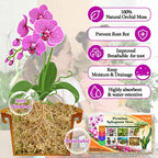 Legigo 2.2LBS Premium Sphagnum Moss for Plants 40QT Natural Succulent Carnivorous Plant Moss Dried, Long Fiber Orchid Moss for Repotting Succulent Sarracenia Potted Plants Gardening and Reptiles