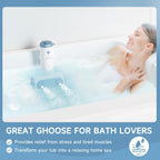HOAWYEAH Bath Jets for Tub, Two Modes - Bathtub Jet or Bubble Maker, Portable Bath Spa with Dual Jets, Bath Spa Jets Creates Soothing Bubbles and Massage, Bathtub Accessories for Relaxing Daily Use