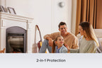 X-Sense Wireless Interconnected Combination Smoke and Carbon Monoxide Detector, 10-Year Battery Powered Fire and CO Alarm, SC06-W, 3-Pack