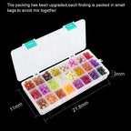 PH PandaHall 720pcs 8mm Glass Beads 24 Style Orange Beads Crystal Bracelet Beads Loose Beads Spacers for Friendship Bracelet Earring Jewelry Making Fall Christmas Tree Ornament Halloween Decoration