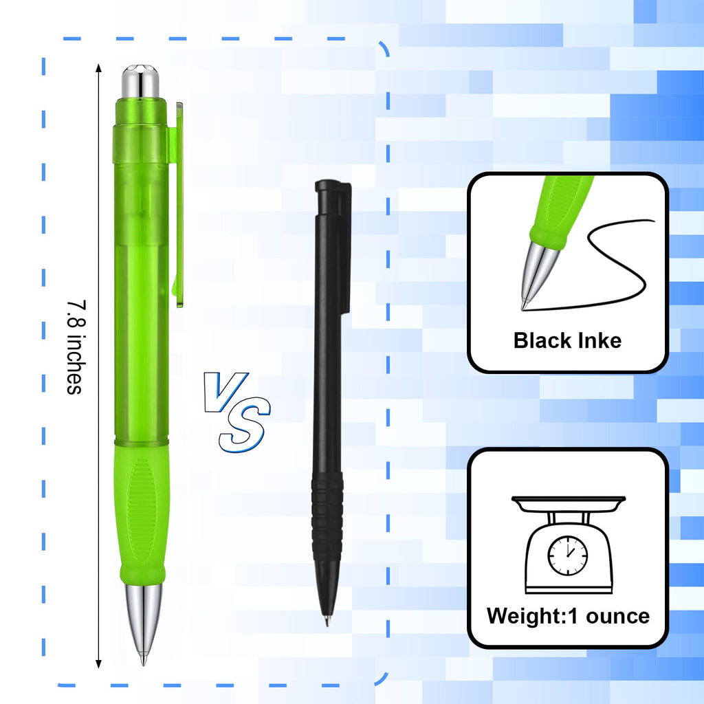 lyforx Big Fat Pens - Enhanced Writing Stability for Arthritis and Elderly Easy Thick Grip 3pcs Green