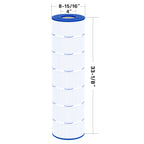 Cryspool® 08063 Filter Compatible with Jandy CS200, R0462400, PJANCS200, C-8418, 11088503, 11088513, FC-0823, 200 Sq. Ft Pool Filter Cartridge, 1 Pack