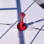 Bird B Gone - Repeller 360 - Spinning Bird Deterrent With Scare Eye Flags - Deters Seagulls and Other Birds From Landing - Durable Windproof Design - For Boats, Docks, Lights - Easy Installation - 6ft