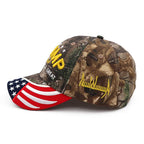 QZTPOWERER Trump 2024 Hat,Keep America Great,Take America Back Hat with America Flag,MAGA,Save America Again Camo,Baseball Cap for Men Women