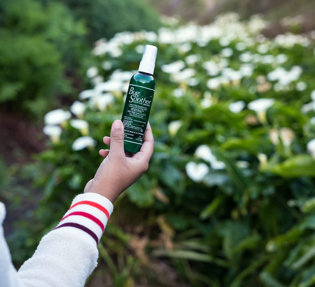 Bug Soother Spray (3, 4oz) - Natural Mosquito, Gnat & Insect Deterrent & Repellent with Essential Oils - 100% DEET-Free Safe for Adults, Babies, Pets, & Environment - Made in USA - Includes 1 oz