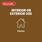 3M Bondo Wood Filler 30 oz (850.49 g) with Bondo Cream Hardner 0.5 oz (14g), Repairs Chips and Cracks in Wood, Sandable, Paintable, and Stainable (WF-QT-ES)