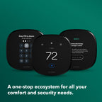 ecobee Smart Thermostat Enhanced - Programmable Wifi Thermostat - Works with Siri, Alexa, Google Assistant - Energy Star Certified - Smart Home