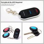 VODESON Key Finder TV Remote Control Finder, No Smartphone Needed Easy to Use Suitable for The Elderly 80dB RF Locator Device,Key Finders Make Noise Keychain Tracker/Wallet Finder