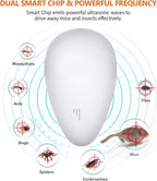 Ten KiKi Ultrasonic Pest Control Repeller, Plug-in Ultrasonic Pest Control Repellent for Mouse, Bug, Rodent, Insects, Cockroach, Mice, Spider, Ant, Mosquito& Rats Indoor Use Repeller 6 Packs