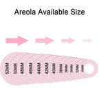 3D Areola Tattoo Measurements Set for 3D Nipple Areola Tattoo Training Scale Areola Ruler