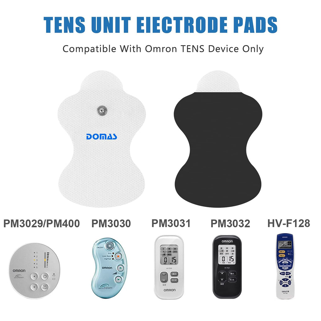 20 Pcs Durable Replacement Pads Compatible with Omron Tens Unit