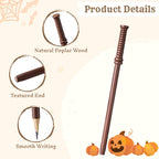 Joyibay 30pcs Wand Pencils, Wizard Wand Pencils Halloween Pencils For Kids Theme Birthday Goody Bag Filler Favors for Teen Kids Tween Boys Girls School Rewards Gift