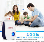 Ultrasonic Pest Repeller 10 Pack Electronic Repeller Plug in, pest Control for Bugs Roaches Insects Mosquito Repellent Indoors Ultrasonic Repellers for Mosquito, Roaches, Mice, Spider, Ant