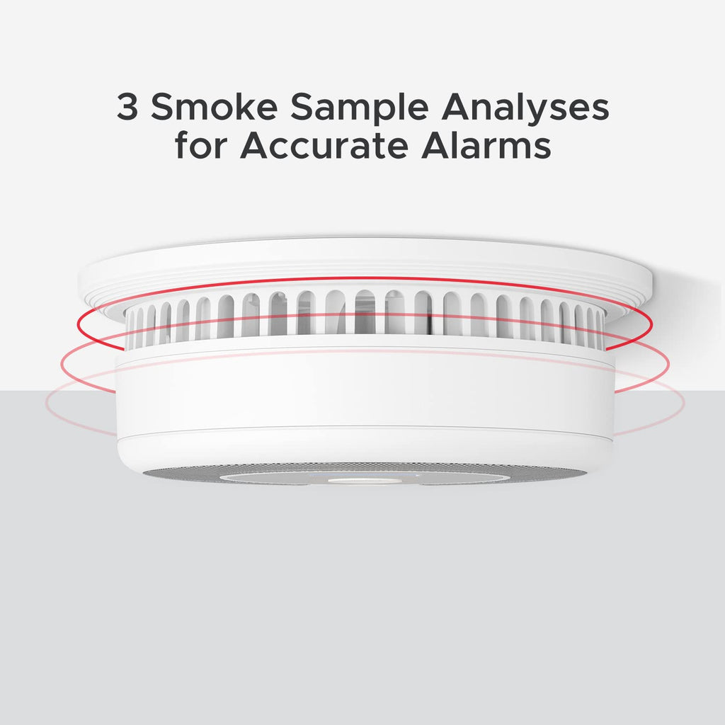 X-Sense 10-Year Battery Combination Smoke Carbon Monoxide Alarm Detector with Large LCD Display (Standalone Model)