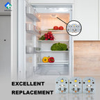 KOLEOLL WR55X11132 WR55X25754 WR55X26486 Refrigerator Led Light Compatible With GE Refrigerator (3pack)