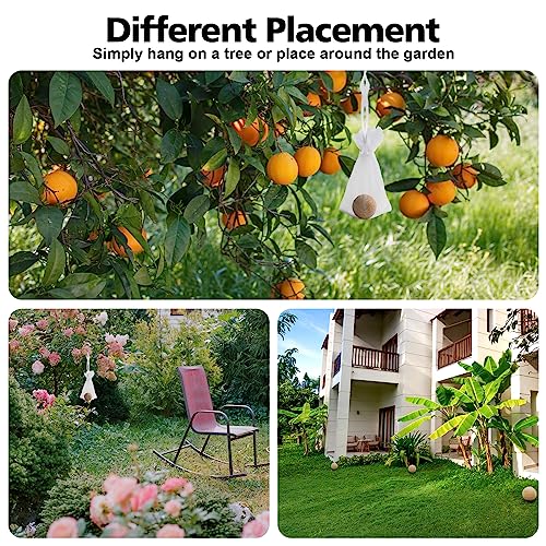 20 Pack Deer Repellent, Rabbit Repellent, Deer Deterrent, Powerful Deer Repellent Outdoor for Plants, Rabbit Repellant for Garden, Deer Repellent for Outdoor Tree Yard, Safe for Deer and Plants