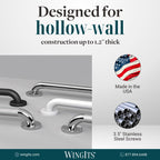 WingIts RC-RESGBW35-2 Grab Bar Anchor