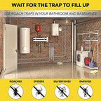 HARRIS Roach Glue Traps, Non Toxic (10-Pack)