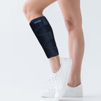 ROXOFIT Calf Brace for Torn Calf Muscle and Shin Splint Pain Relief - Calf Compression Sleeve for Lower Leg Injury, Strain, Tear - Neoprene Runners Tibia Splints Wrap for Men and Women