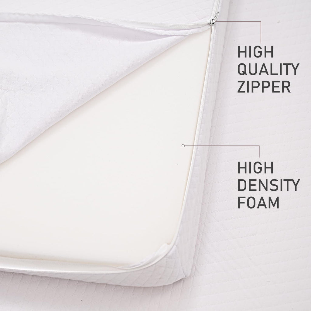 SUNYRISY Adjustable Wide Size Bed Wedge Pillow, Wedge Mattress Topper with Washable Cover, Mattress Wedge Lifter, Inclined Mattress Elevator for Acid Reflux, Neck & Back Pain, Anti-snoring, Queen