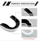5 Pack Toddler Kids Youth Moldable Sports Mouth Guard with Case