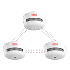 X-Sense Wireless Interconnected Smoke Detector Fire Alarm with Over 820 feet Transmission Range, XS01-WR Link+, Pack of 3