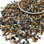 SHIZWU 10LB Aquarium Gravel, 1/4" Pea Gravel for Fish Tank, Small River Rocks for Garden Decoration, Landscaping, Vase Filling, Flower Pot Paving