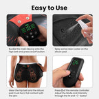 FOPIE Electronic Muscle Stimulator HIPS Trainer, ABS Stimulator Smart Wearable Butt Lifting Machine, Intelligent Wireless Fitness Apparatus l10