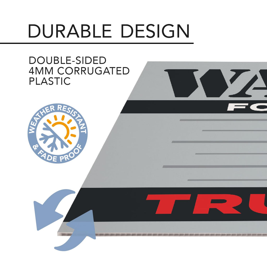 Swift Signs - Trump Wanted for President Yard Sign - MAGA Patriotic Slogan - Presidential Election 2024 Republican Outdoor Decor for Home, Window or Office - Durable Lawn Sign with H-Stake - Weatherproof, Corrugated Plastic 24x18 inches