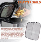 Stainless Steel Splatter Shield for Ninja Foodi AG301, Air Fryer Accessories for Ninja Foodi 5-in-1 Indoor Grill, Replacement Parts for Ninja Foodi AG300, AG300C,AG301C, AG302, AG400