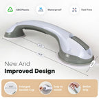 Grab Bars for Bathtubs and Showers, Shower Handles for Elderly Suction, Suction Grab Bars for Shower, Handicap Grab Bars, Suction Shower Grab Bars for Seniors, Bathroom Grab Bars, Shower Bars Safety
