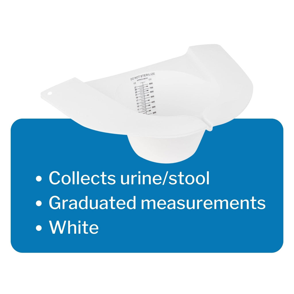 McKesson 16-9522 Commode Specimen Collector Polypropylene Without Closure 27 oz. / 800 Cc Nonsterile (Pack of 100)