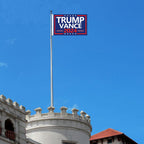 WENWELL Trump Vance 2024 Flag Double-Sided 3x5 Ft - Make America Great Again Trump Vance '24 Presidential Campaign Banners for car Boat Outdoor,Premium 3-Ply Durable Material,Blue