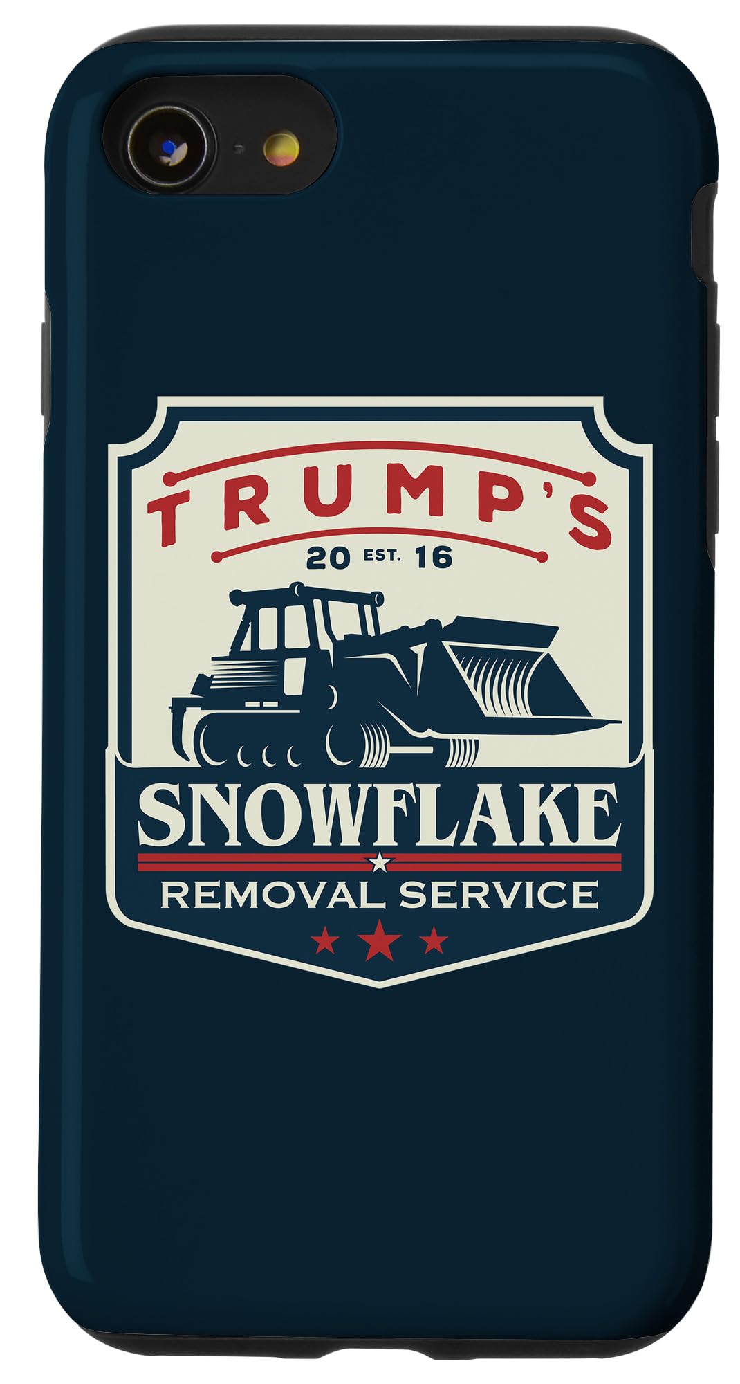 iPhone SE (2020) / 7 / 8 Trump's Snowflake Rmoval Service Funny Donald Trump 2024 Case